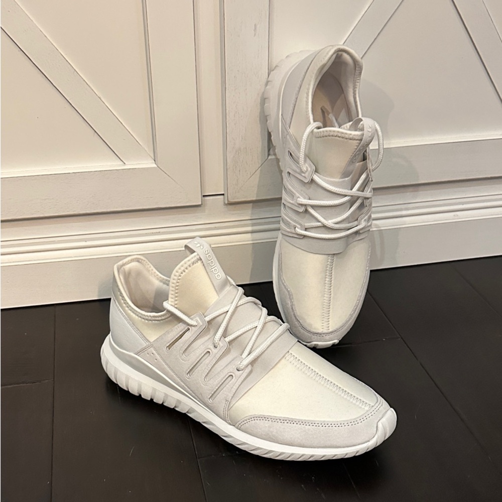 adidas Tubular Radial 'Crystal White' AQ6722 Men's Sneakers